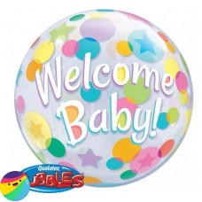 Bubble balon - Welcome Baby